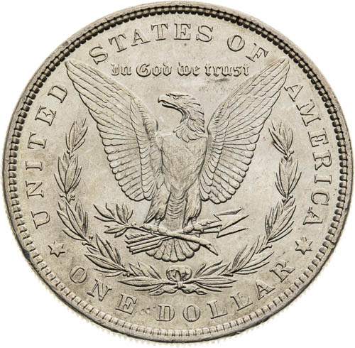 Morgan Dolár 1885 - reverz