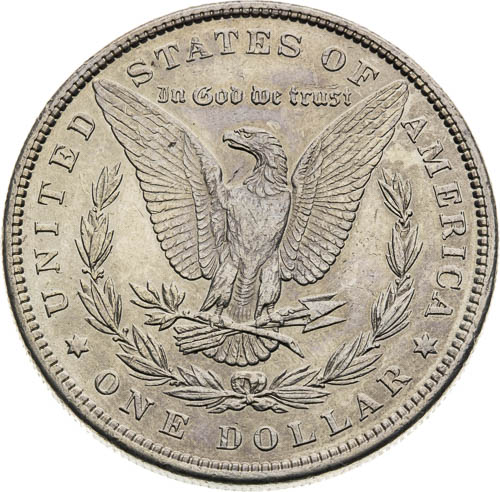 Morgan Dolár 1896 - reverz