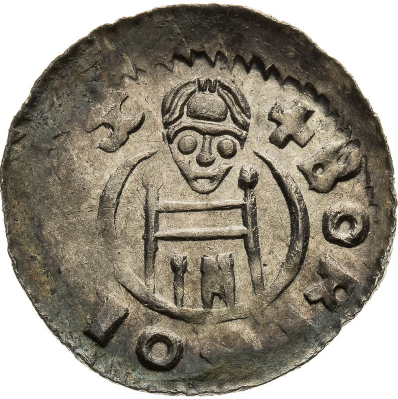 Denar (1091-1092) - back