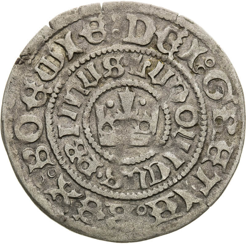 Prague Groschen (1520-1522) - back