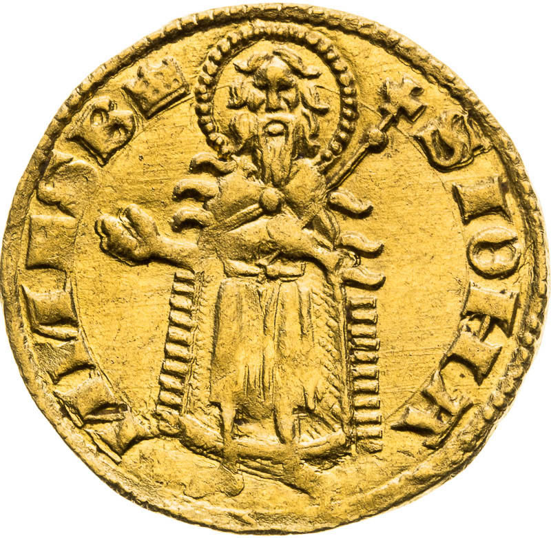 Goldgulden (1342-1353) - back
