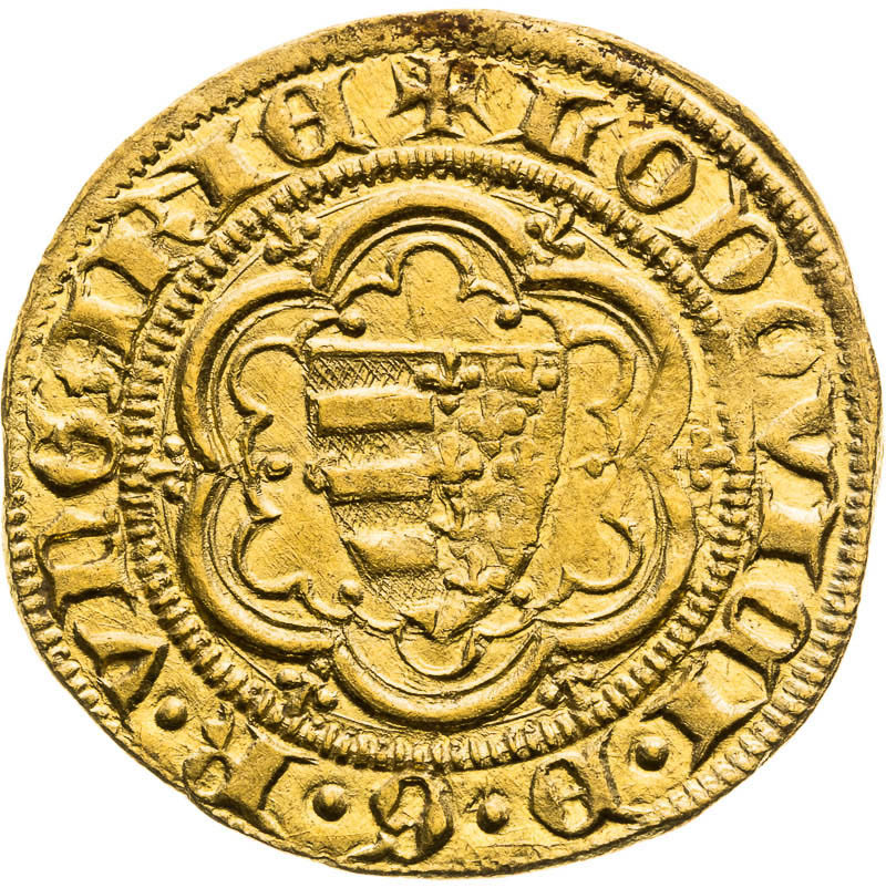 Goldgulden (1366-1368) - front