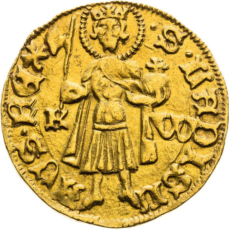 Goldgulden (1415) - back