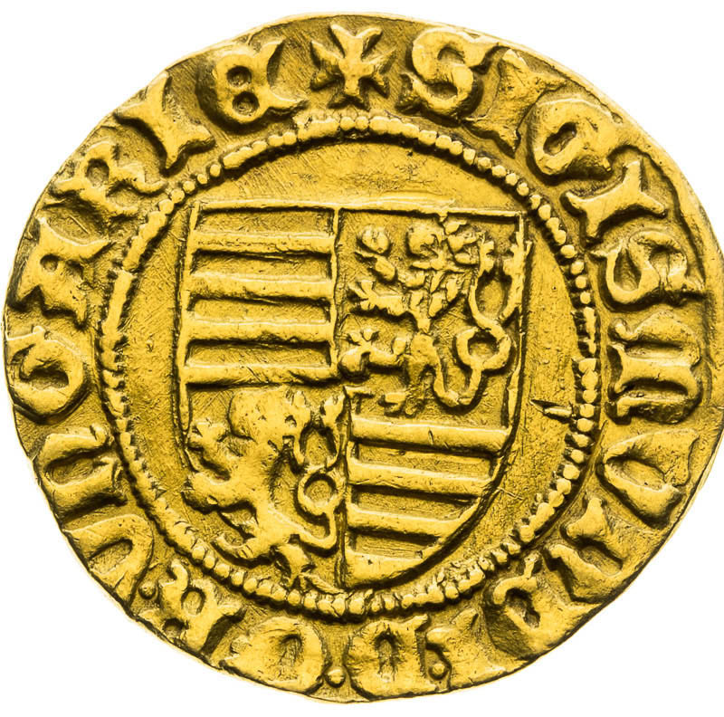Goldgulden (1387-1437) - front