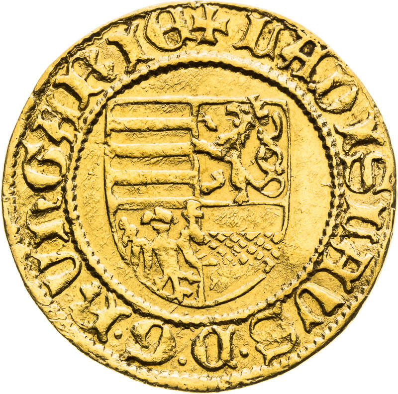 Goldgulden (1453) - front