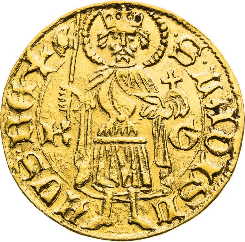 Goldgulden (1453) - back