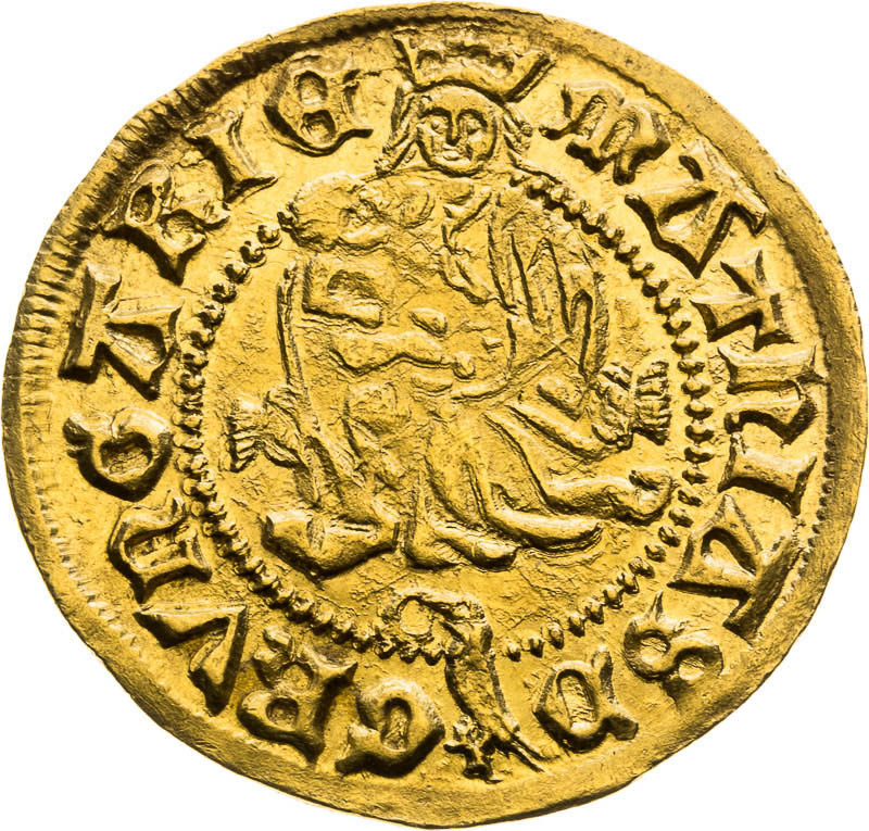 Goldgulden (1476-1485) - front