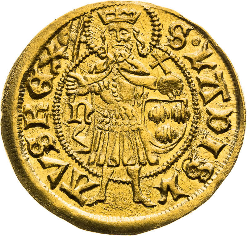 Goldgulden (1476-1485) - back