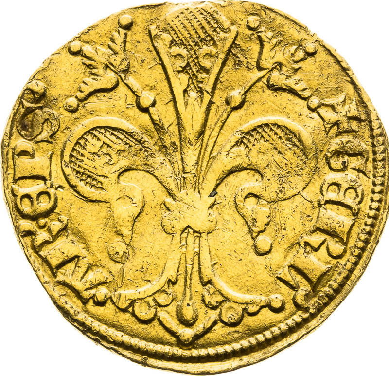 Goldgulden (1360-1365) - front