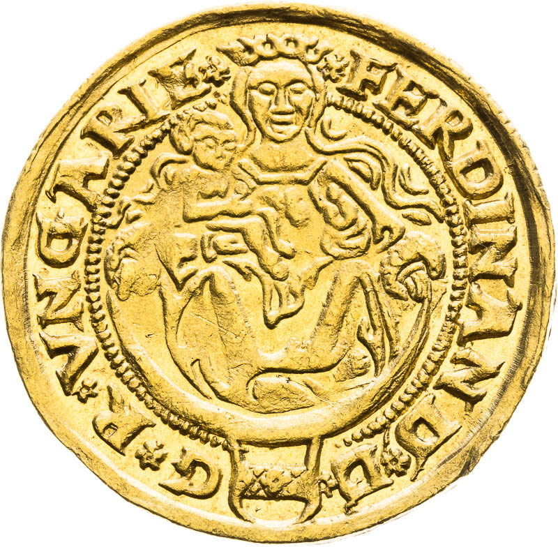 Ducat 1554 - front