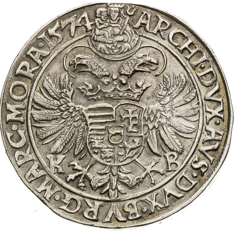 Thaler 1574 - back