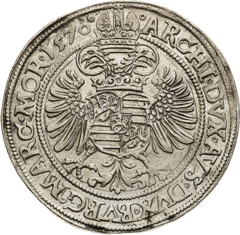 60 Kreutzer 1570 - back