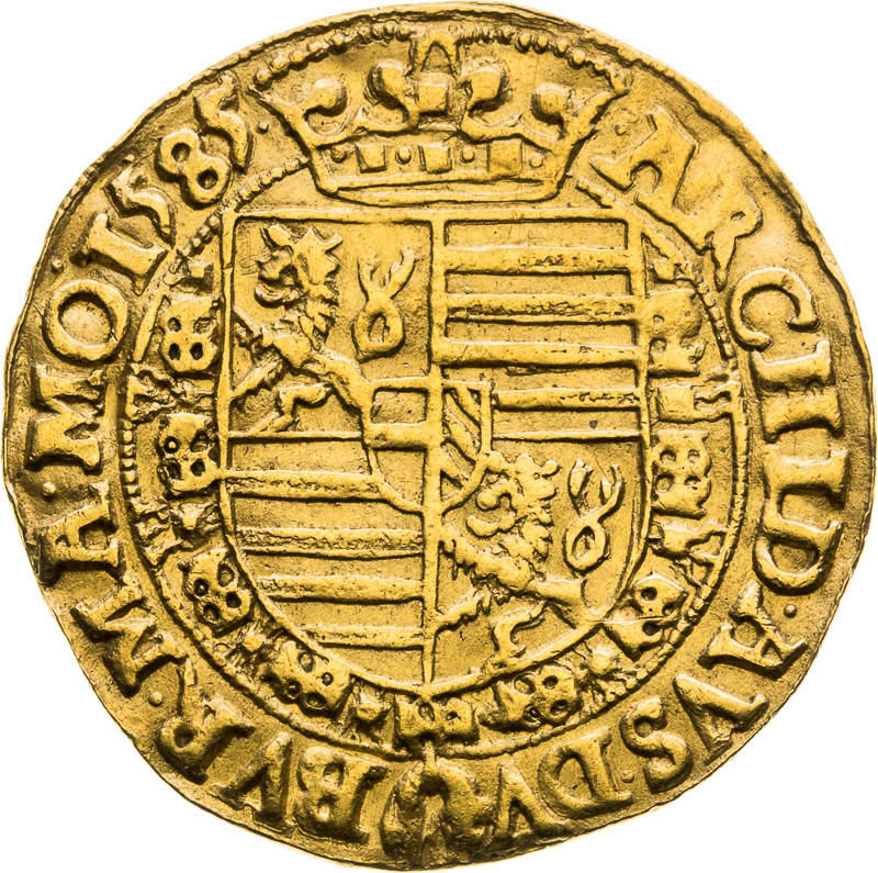 Ducat 1585 - back