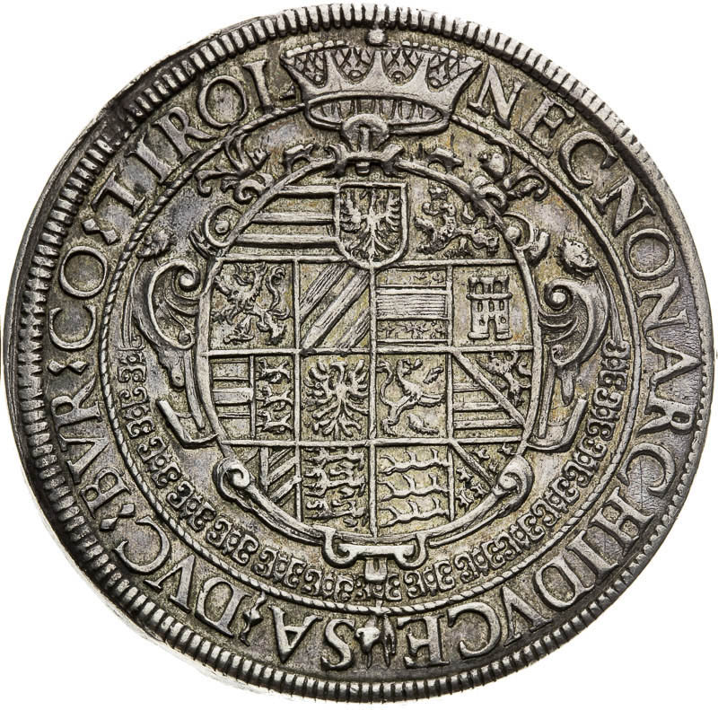 2 Thaler 1604 - back