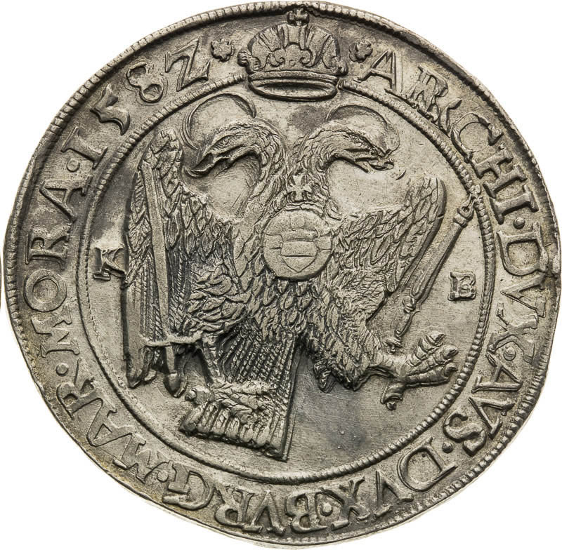 Thaler 1582 - back