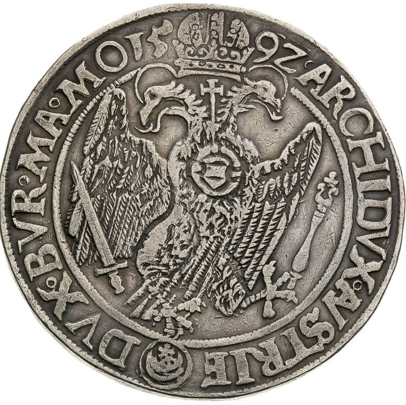 Thaler 1592 - back