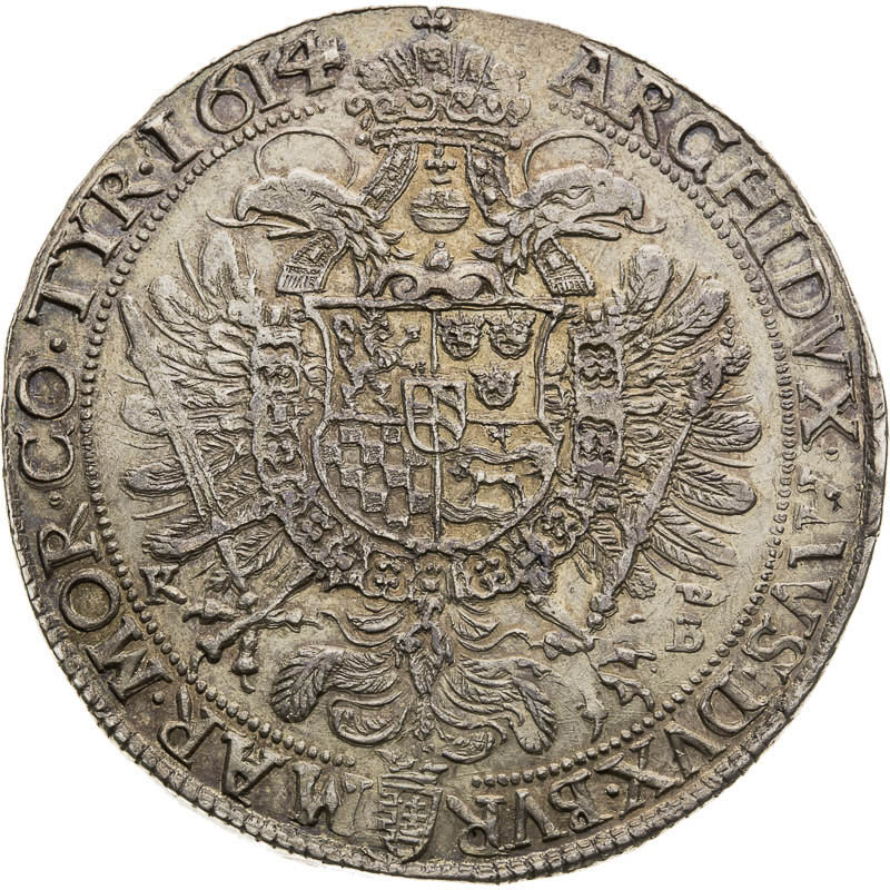 Thaler 1614 - back