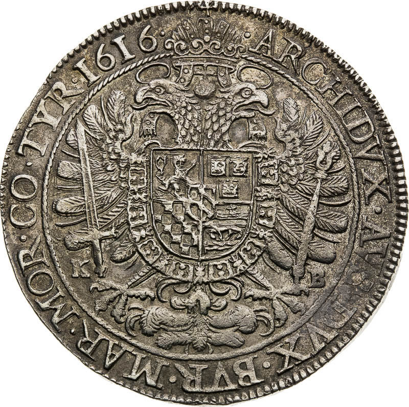 Thaler 1616 - back