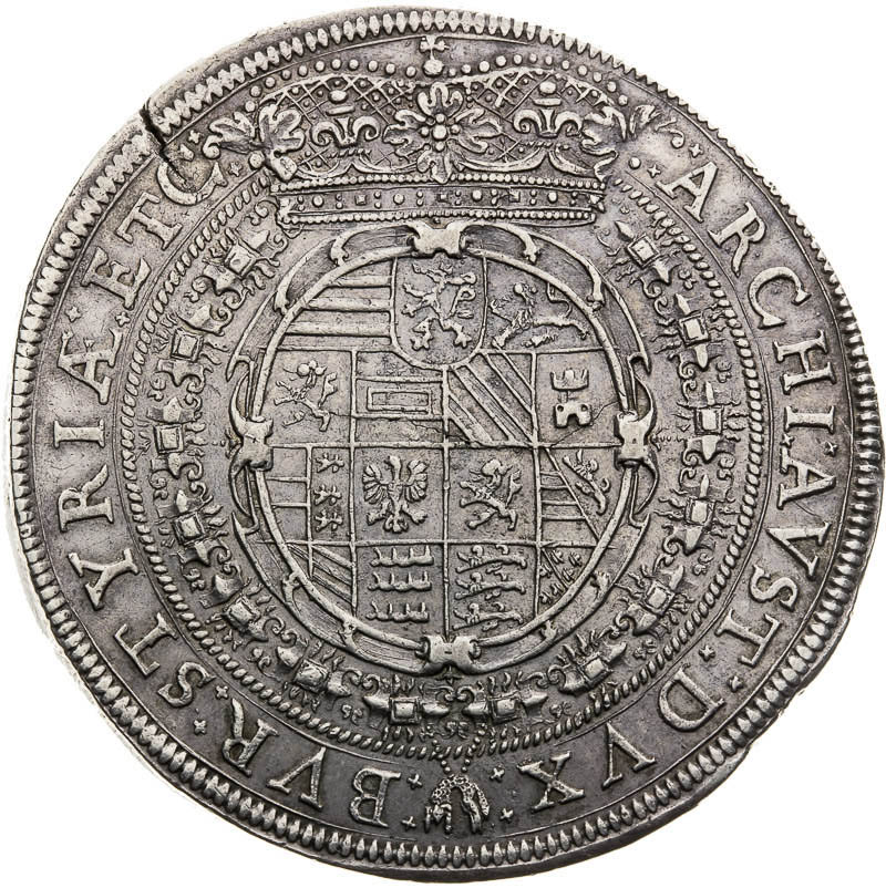2 Thaler 1632 - back