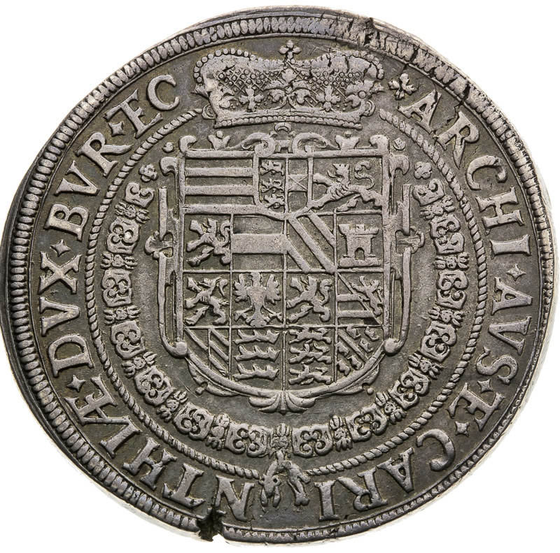 Thaler 1624 - back