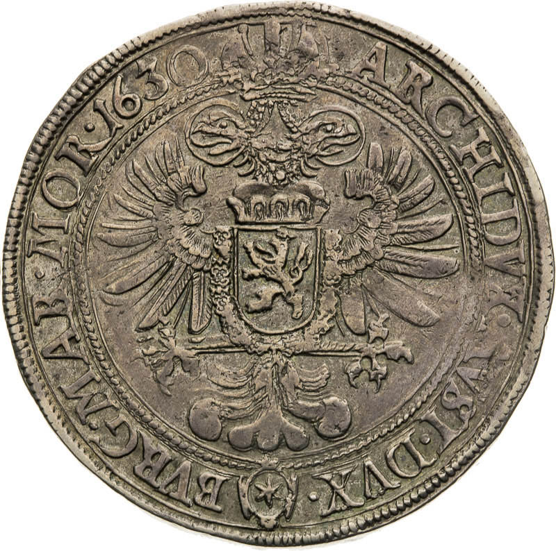 Thaler 1630 - back