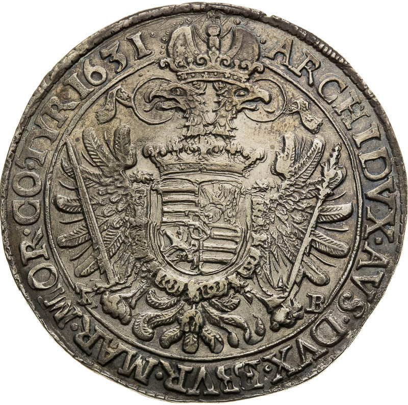 Thaler 1631 - back