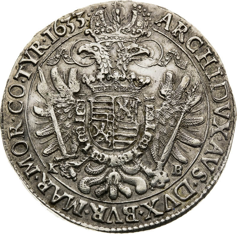 Thaler 1633 - back