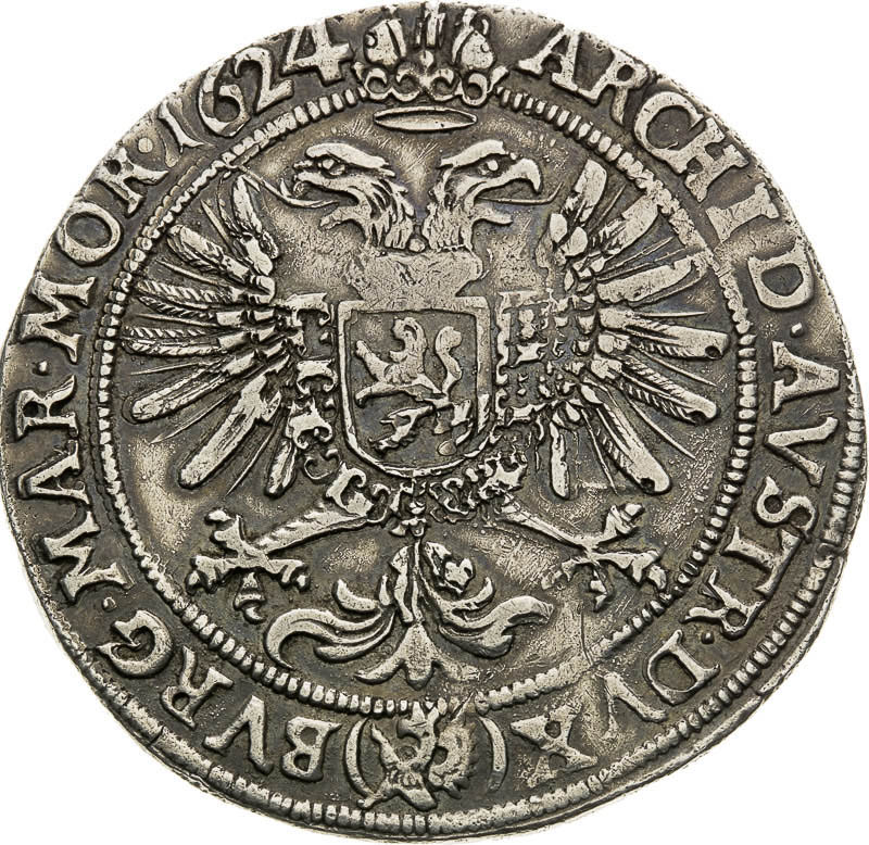1/2 Thaler 1624 - back