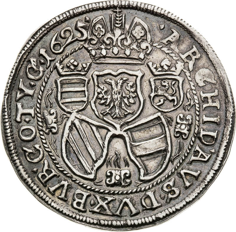 1/4 Thaler 1625 - back