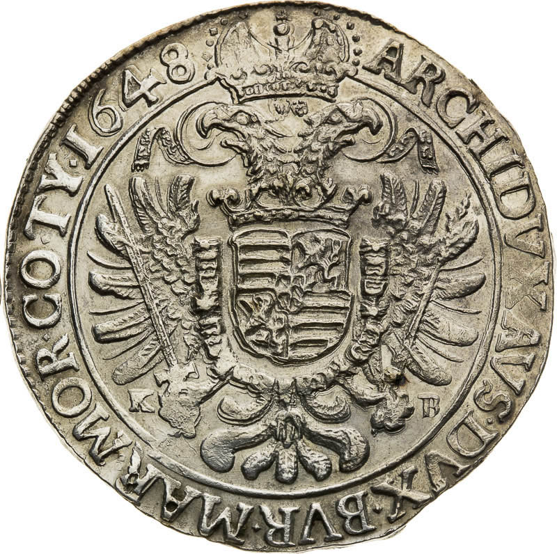 Thaler 1648 - back