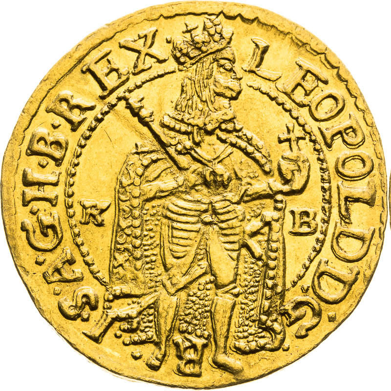 Ducat 1677 - front