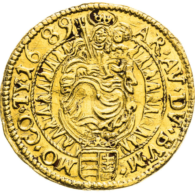 Ducat 1689 - back