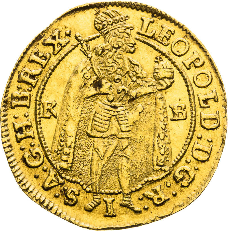 Ducat 1698 - front