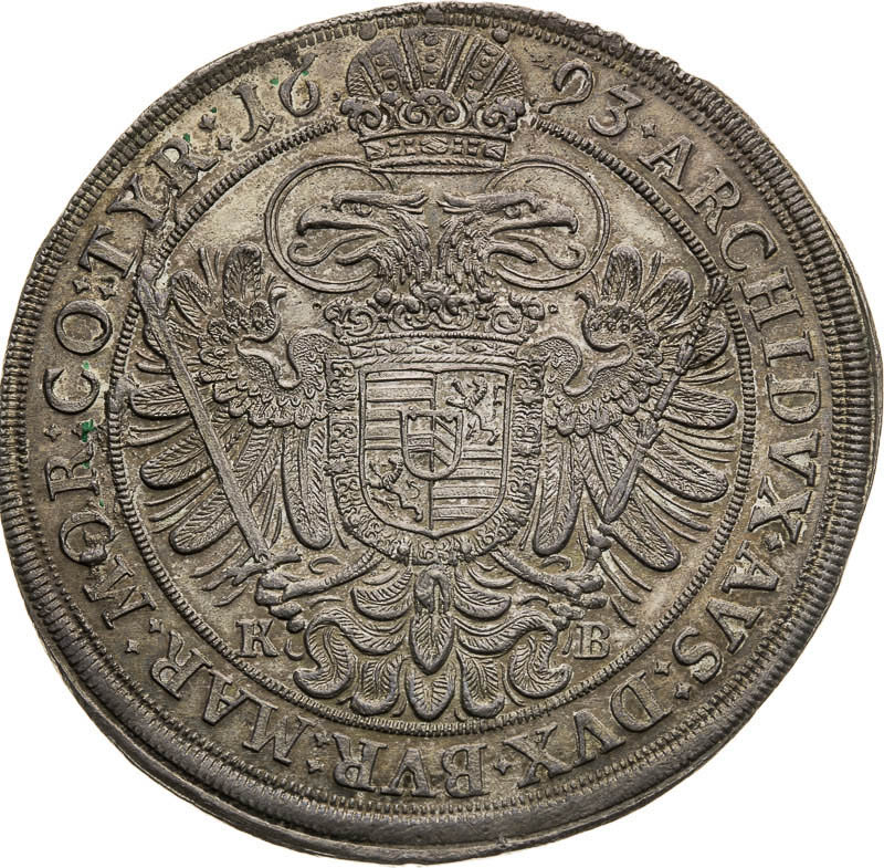Thaler 1693 - back