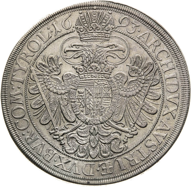 Thaler 1693 - back