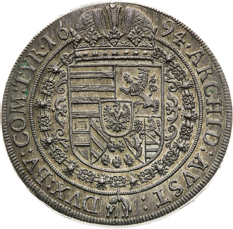 Thaler 1694 - back