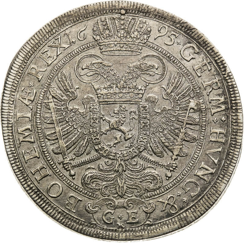 Thaler 1695 - back