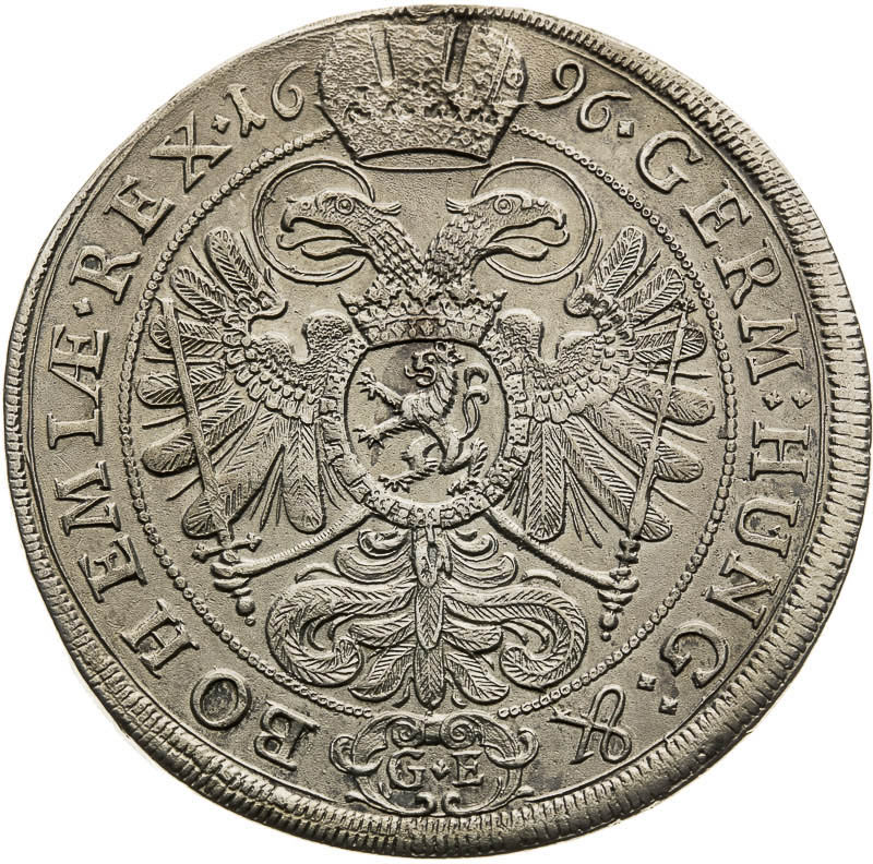 Thaler 1696 - back