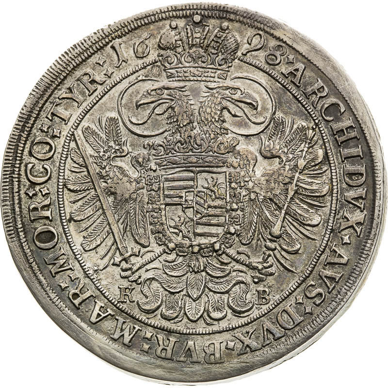 Thaler 1698 - back