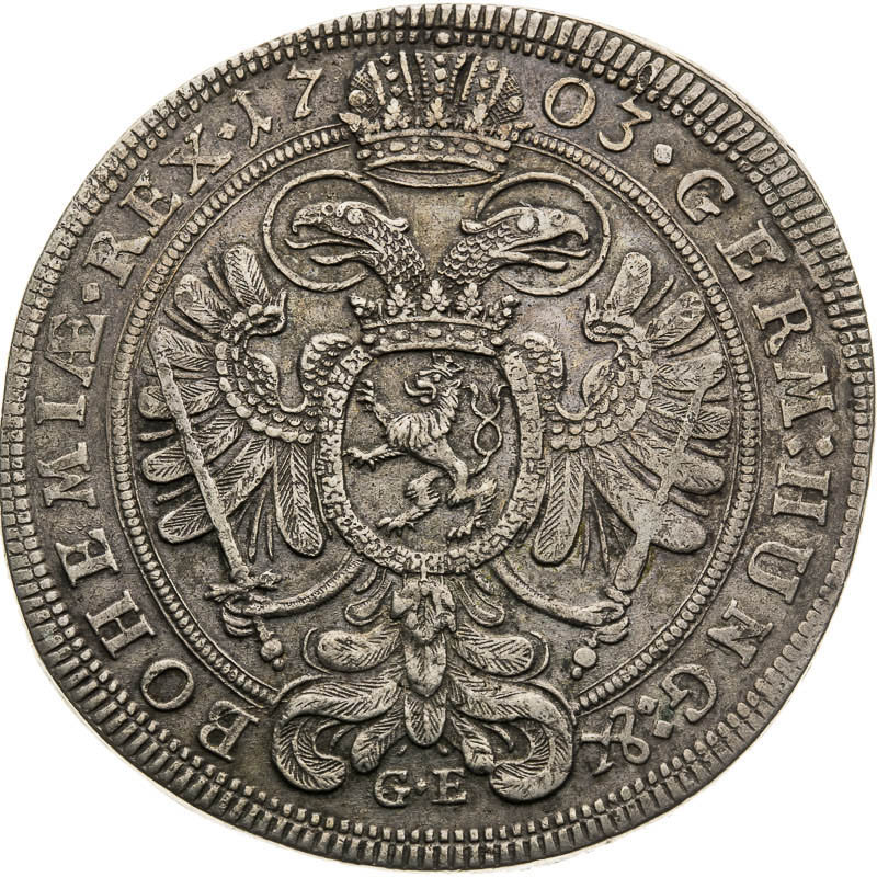 Thaler 1703 - back