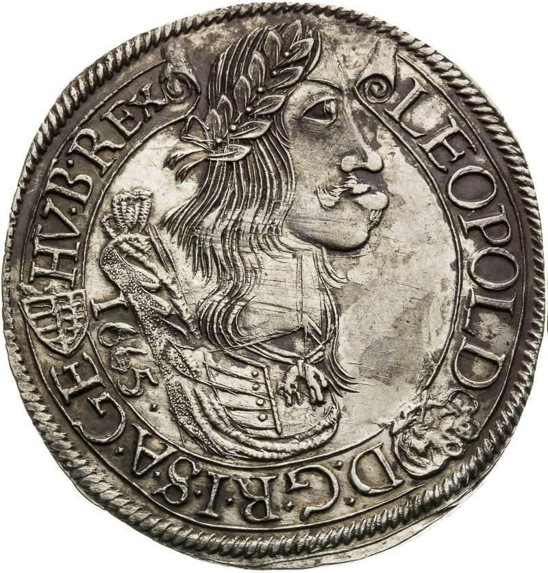 1/4 Thaler 1665 - front