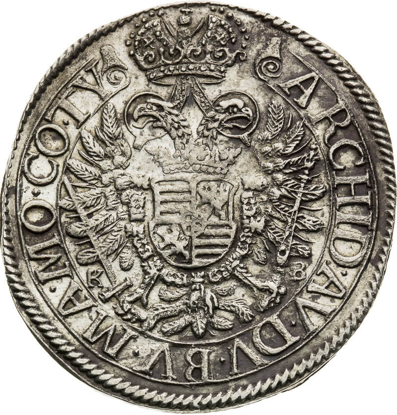 1/4 Thaler 1665 - back