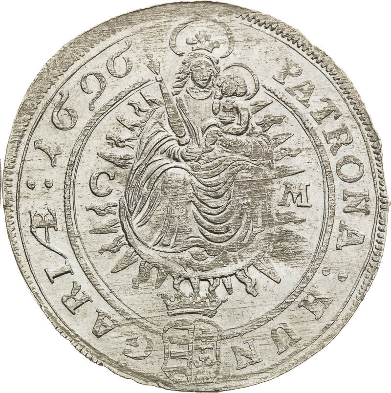 XV Kreutzer 1696 - back