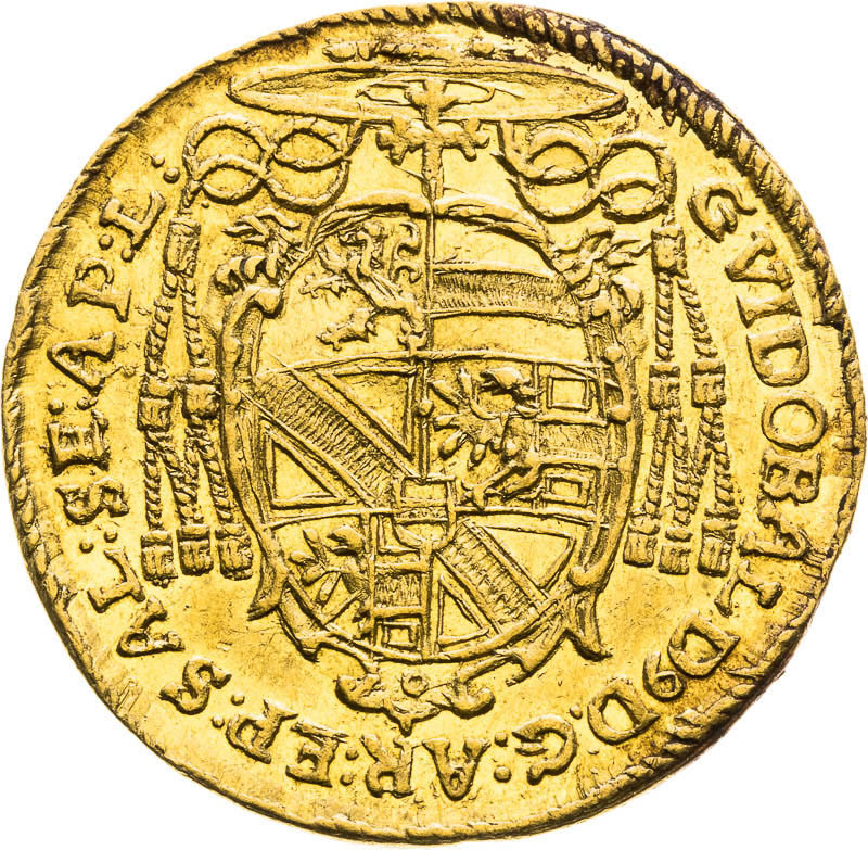 Ducat 1658 - back