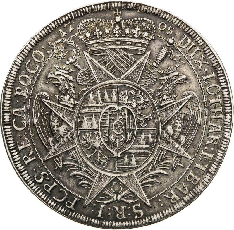 Thaler 1705 - back