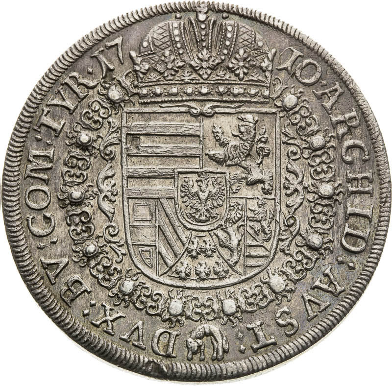 Thaler 1710 - back