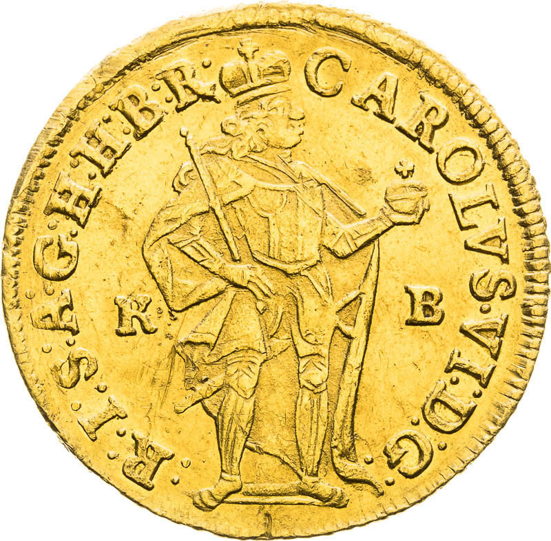 Ducat 1723 - front