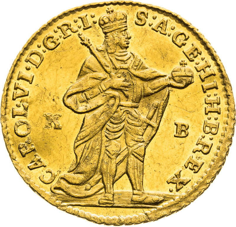 Ducat 1738 - front