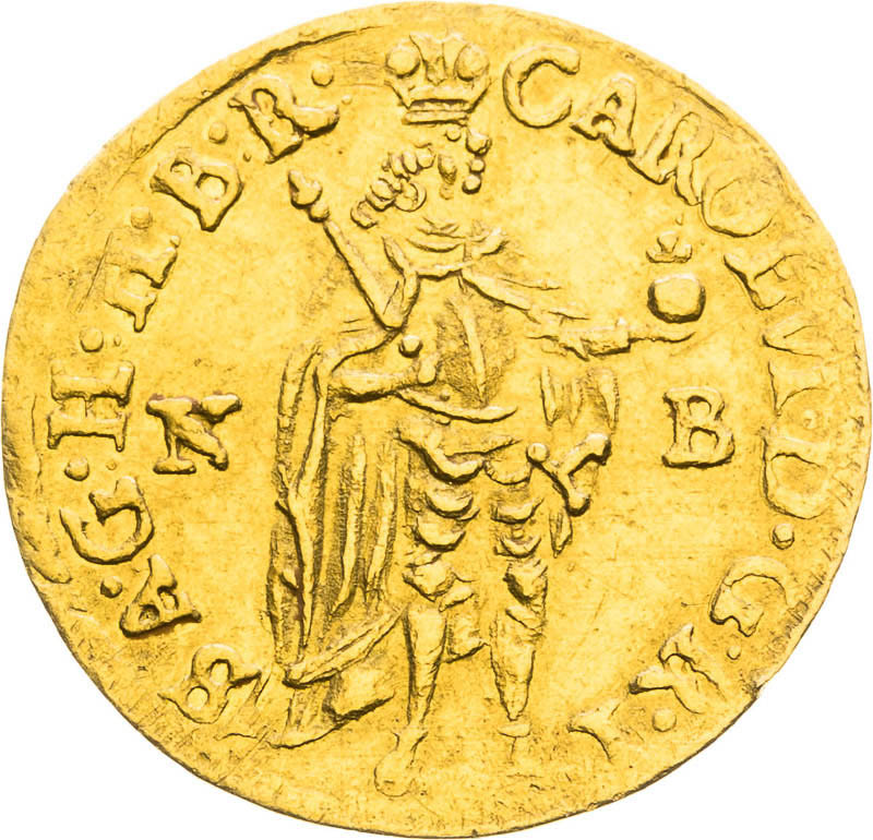 1/4 Ducat 1740 - front