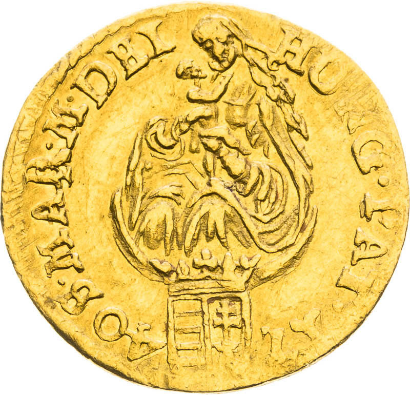 1/4 Ducat 1740 - back